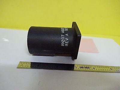 OPTICAL MIL SPEC BRASS MOUNTED LENS LASER OPTICS AS IS BIN#W4-57