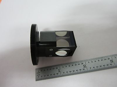 MICROSCOPE PART BEAM SPLITTER CUBE COATED OPTICS AS IS BIN#K2-23