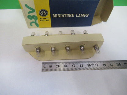 OPTICAL  MINI LAMPS 387 GE  10PCS  OPTICS AS IS  BIN#F3-B-156