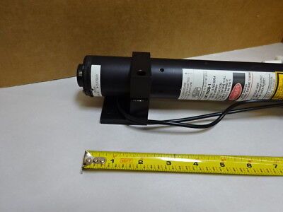 OPTICAL HELIUM NEON LASER HeNe CARL ZEISS GERMANY 15 mW OPTICS PART AS IS &8C