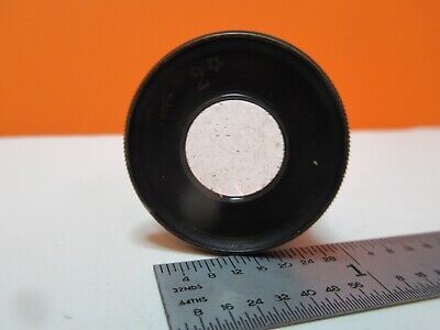 FOR PARTS ANTIQUE ERNST LEITZ EYEPIECE "2" MICROSCOPE PART AS PICTURED &16-C-29