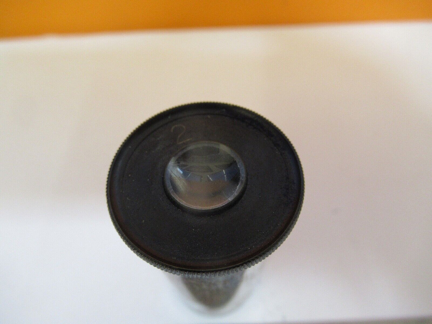 ANTIQUE CARL ZEISS "2" EYEPIECE OPTICS MICROSCOPE PART as pictured A2-A-21