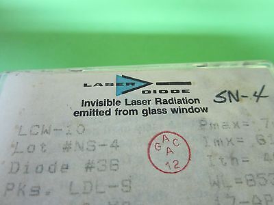 DIODE LASER 7mW 853 nm LASER OPTICS BIN#C5-87