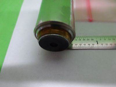 FOR PARTS MICROSCOPE OBJECTIVE RARE ?? OPTICS AS IS BIN#W1-43