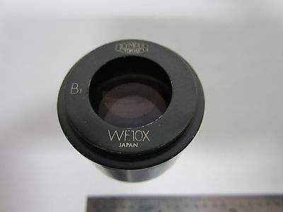 EYEPIECE OLYMPUS Bi WF10X  MICROSCOPE OPTICS AS IS BIN#F2-70