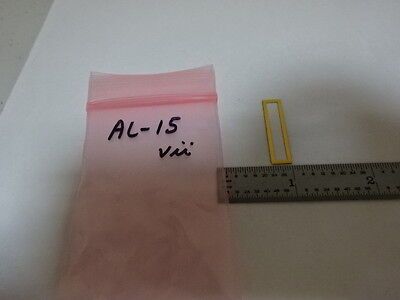 OPTICAL GLASS WINDOW SK-11 SEAL FAIRCHILD 400643 OPTICS AS IS #AL-15