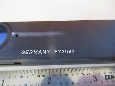 LEICA LEITZ GERMANY POLARIZER SLIDE 573097 MICROSCOPE PART AS PICTURED &H8-B-18