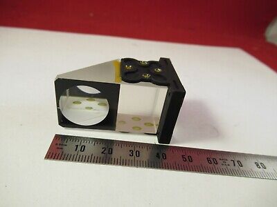 LEITZ GERMANY GLASS PRISM HEAD OPTICS MICROSCOPE PART AS PICTURED &8-A-31