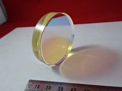 OPTICAL FLAT ZERODUR 50mm DIA DICHROIC MIRROR 1/10 wave LASER OPTICS &6-A-44