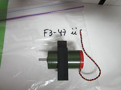 MICROSCOPE MINI MOTOR SWISS for LEICA GERMANY NOSEPIECE TURRET OPTICS BIN#F3-47