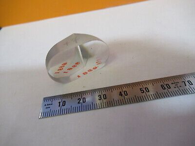 OPTICAL GLASS PRISM OPTICS MICROSCOPE PART AS PICTURED P3-A-100