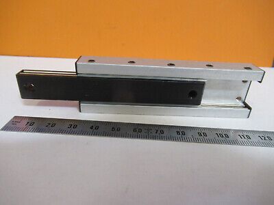 DEL-TRON LINEAR POSITIONING SLIDE ROBOTICS OPTICS AS PICTURED P3-A-110