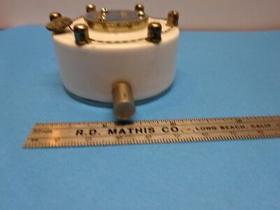 ANTIQUE QUARTZ CRYSTAL RADIO CERAMIC PRECISION FREQUENCY CONTROL AS IS #90-53