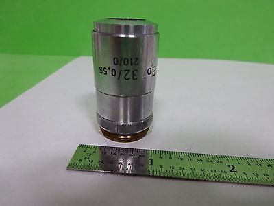 MICROSCOPE REICHERT AUSTRIA OBJECTIVE EPI 32X OPTICS AS IS BIN#Y4-23