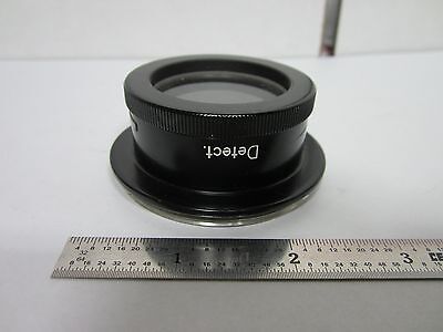 OPTICAL MICROSCOPE LENS DETECT NIKON JAPAN OPTICS BIN#F5-R-15