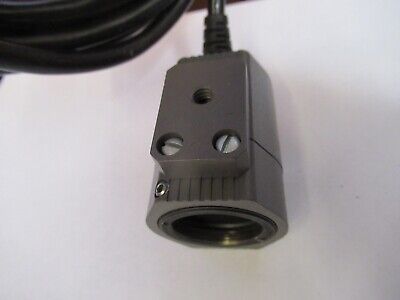 COHU CAMERA WITH CABLE MICROSCOPE PART OPTICS AS PICTURED &FT-6-X5