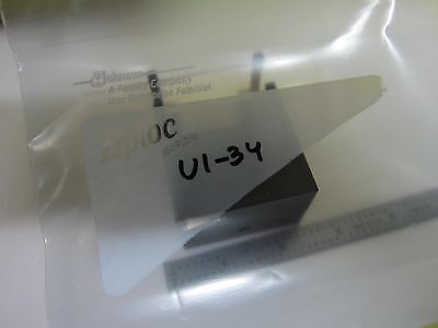 OPTICAL GLASS BAR LASER OPTICS from DNA SCANNER SEQUENCER AS IS U1-34