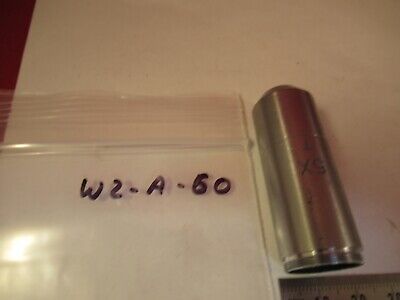 ST 820008 5X OPTICS OBJECTIVE LENS MICROSCOPE PART as pictured &W2-A-60