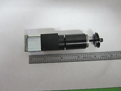 MICROSCOPE PART LEITZ GERMANY BEAM SPLITTER OPTICS AS IS  BIN#L9-19