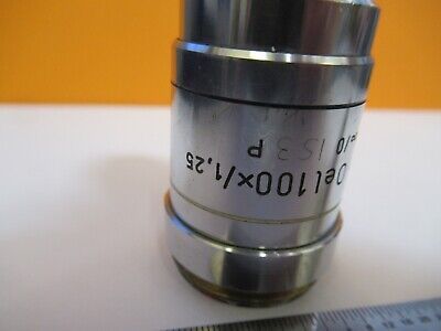 REICHERT LEICA AUSTRIA OBJECTIVE 100X POL MICROSCOPE PART AS PICTURED &8C-A-05