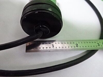 MICROSCOPE PART LEITZ WETZLAR GERMANY LAMP CABLE SOCKET OPTICS AS IS B#75-A-02