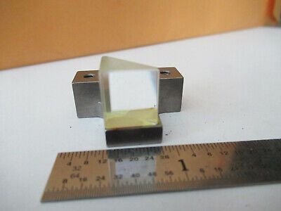 OPTICAL GLASS MOUNTED SMALL PRISM PRO LASER OPTICS AS PICTURED &F2-A-229