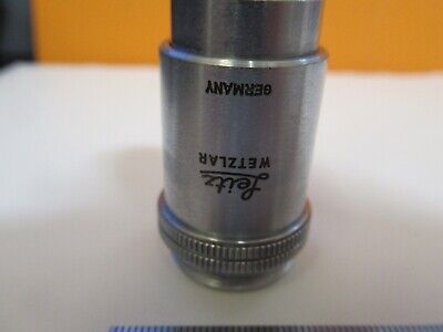 LEITZ WETZLAR 45X /170 OBJECTIVE LENS MICROSCOPE PART AS PICTURED &17-FT-88