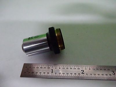 MICROSCOPE PART OBJECTIVE OLYMPUS JAPAN 10X OPTICS AS IS BIN#V7-15