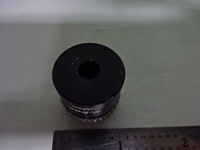 MICROSCOPE PART OBJECTIVE NIKON 4X OPTICS AS IS #4T-B-09