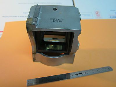 OPTICAL MIL SPEC BEAM SPLITTER PRISM [HEAVY] LASER OPTICS BIN#13