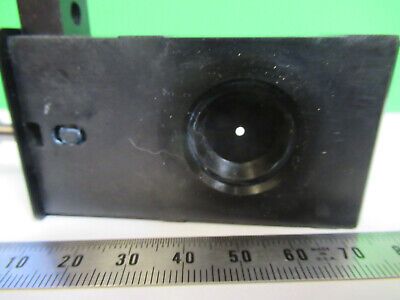 UNKNOWN IRIS DIAPHRAGM SLIDE MICROSCOPE PART AS PICTURED &Q9-A-137