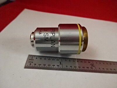 MICROSCOPE PART CARL ZEISS LD EPIPLAN SM  OBJECTIVE 8X OPTICS AS IS #AM-18