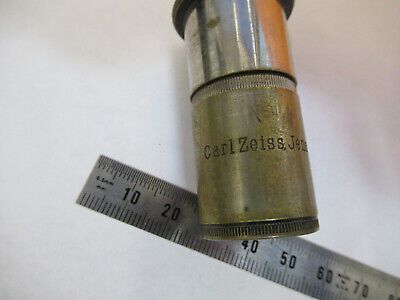 ANTIQUE CARL ZEISS RARE EYEPIECE "8" GERMANY MICROSCOPE PART AS PICTURED P9-A-57