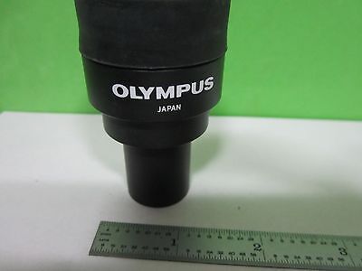 MICROSCOPE PART EYEPIECE OLYMPUS JAPAN MMOC 10X OPTICS AS IS BIN#T3-51