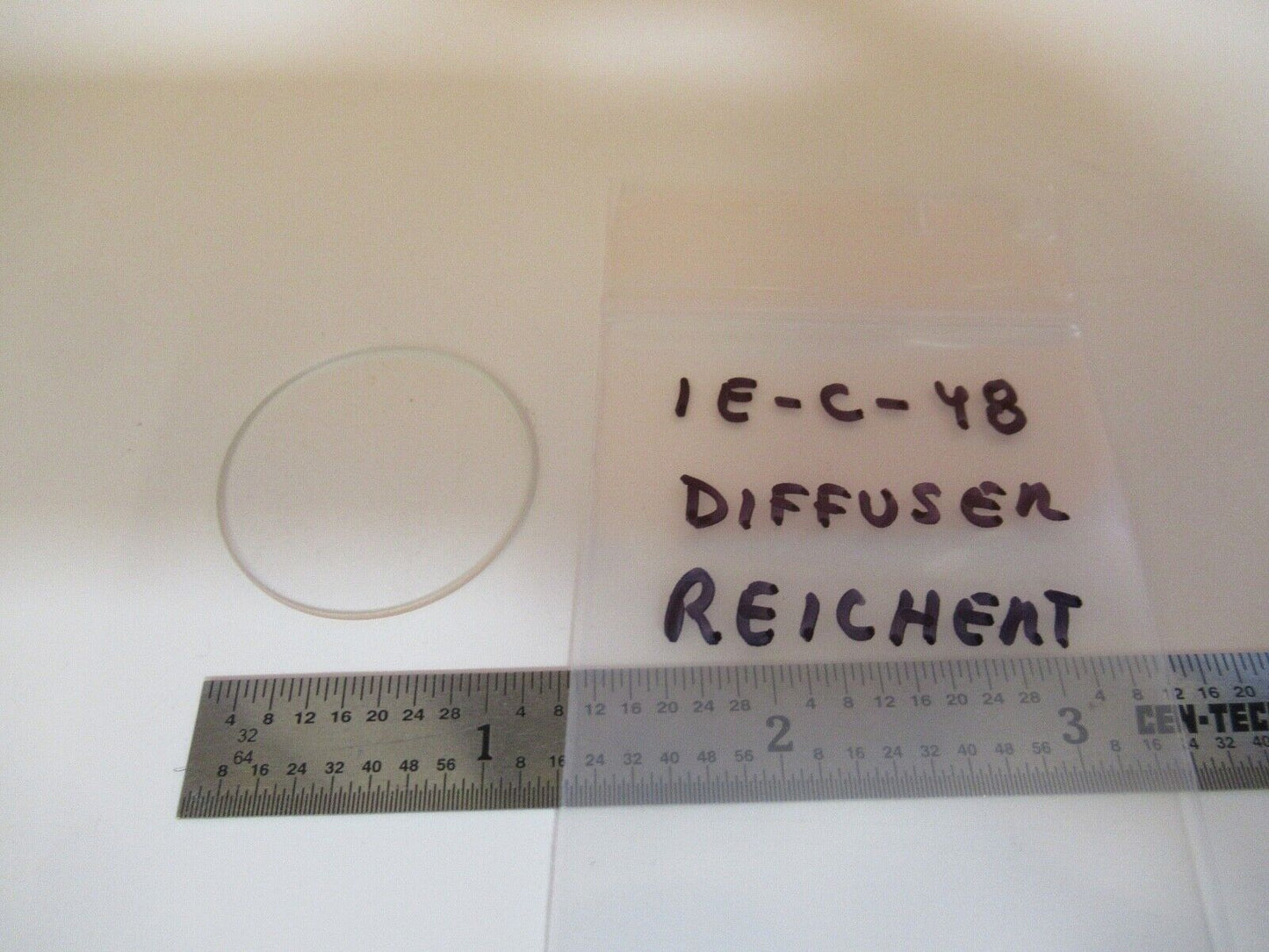 REICHERT AUSTRIA DIFFUSER FILTER OPTICS MICROSCOPE PART AS PICTURED &1E-C-48