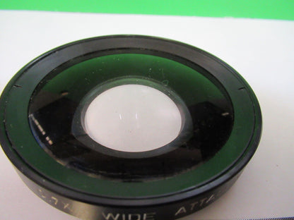 LARGE OPTICAL CONVEX CONCAVE WIDE ANGLE LENS 0.7X OPTICS AS PICTURED &W9-B-34