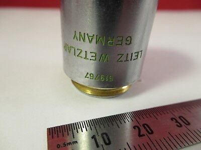 LEITZ GERMANY PHACO OBJECTIVE EF 10X /160 MICROSCOPE OPTICS AS PICTURED &FT-4-38