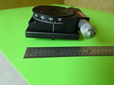 SIGMA KOKI ROTATABLE OPTICAL LASER STAGE MICROMETER PRO OPTICS AS IS #L5-B-09