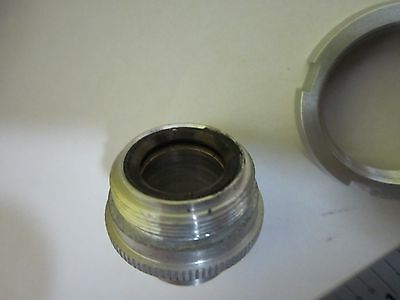 MICROSCOPE PART OBJECTIVE AO AMERICAN OPTICS 5X AS IS BIN#T7-41