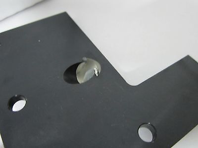 OPTICAL MICROSCOPE PART DMR LEICA MOUNTED TILTED MIRROR OPTICS AS IS BIN#D2-P-19