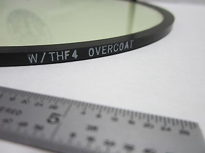 OPTICAL COATED LARGE 7.5" DIAMETER FILTER ANDV1077 LASER OPTICS AS IS BN#Q4-R-39