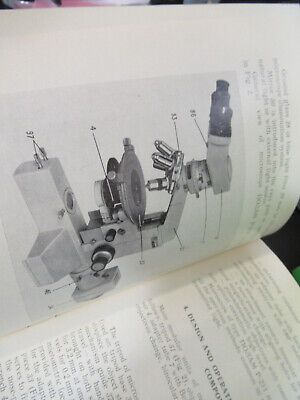 ORIGINAL POLAM P-211 RUSSIAN BOOKLET LOMO MICROSCOPE PART AS PICTURED Q9-A-61