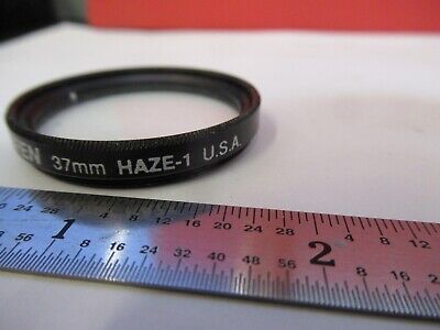 OPTICAL FILTER TIFFEN 37mm HAZE-1 OPTICS AS PICTURED &4B-A-34