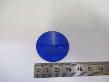 WILD HEERBRUGG SWISS BLUE GLASS FILTER M20 MICROSCOPE PART AS PICTURED &R6-A-80