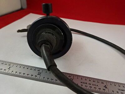 FOR PARTS MICROSCOPE SPARE LAMP CORD ILLUMINATOR UNKNOWN MAKER AS IS #R6-B-38