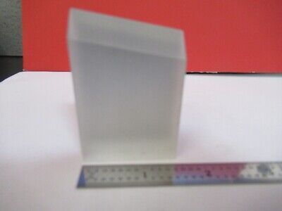 FOR PARTS OPTICAL FLAT MIRROR THICK GLASS scratches OPTICS AS PICTURED #Q1-A-45