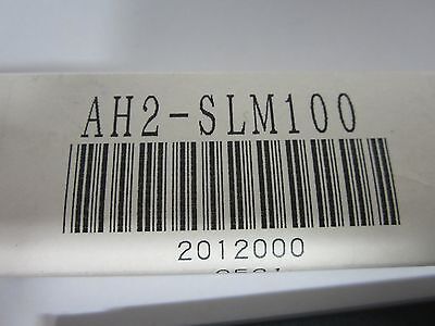 OLYMPUS MICROSCOPE SLIDE AH2-SLM100 FILTER OPTICS BIN#54-13