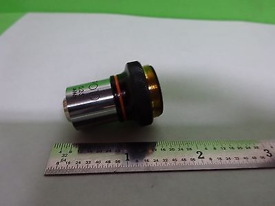 MICROSCOPE PART OBJECTIVE OLYMPUS JAPAN PO10 POL 10X OPTICS AS IS BIN#Y5-K-08