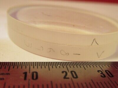 OPTICAL COATED COMPOSITE BI CONVEX LENS OPTICS AS PICTURED &13-90