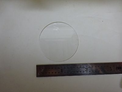 OPTICAL ROUND WINDOW BOROSILICATE GLASS LASER OPTICS AS IS  BIN#P6-20